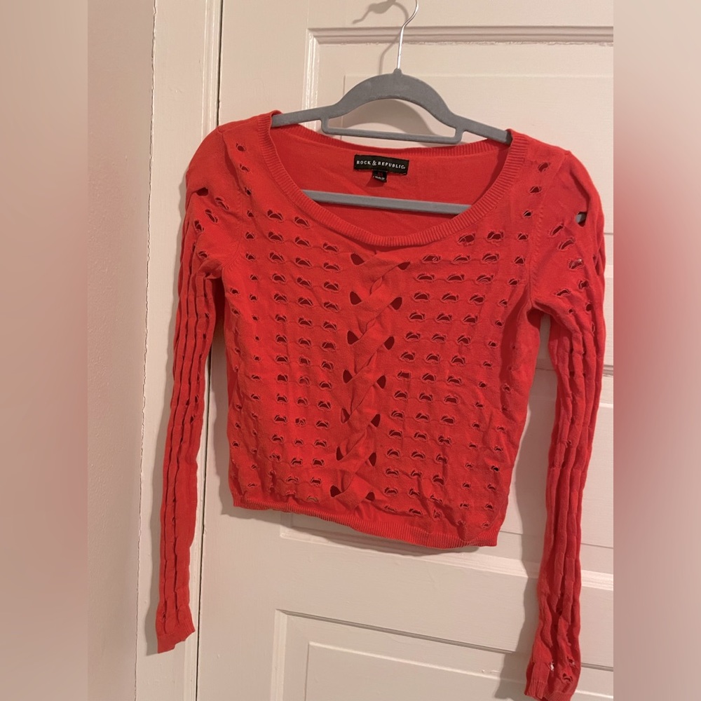 Rock & Republic cropped sweater